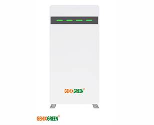 باتری لیتیومی Genix Green، سبک، بادوام و مخصوص سیستم‌های خورشیدی، با عملکردی پایدار و طول عمر بالا، مناسب برای مصارف خانگی و صنعتی است.